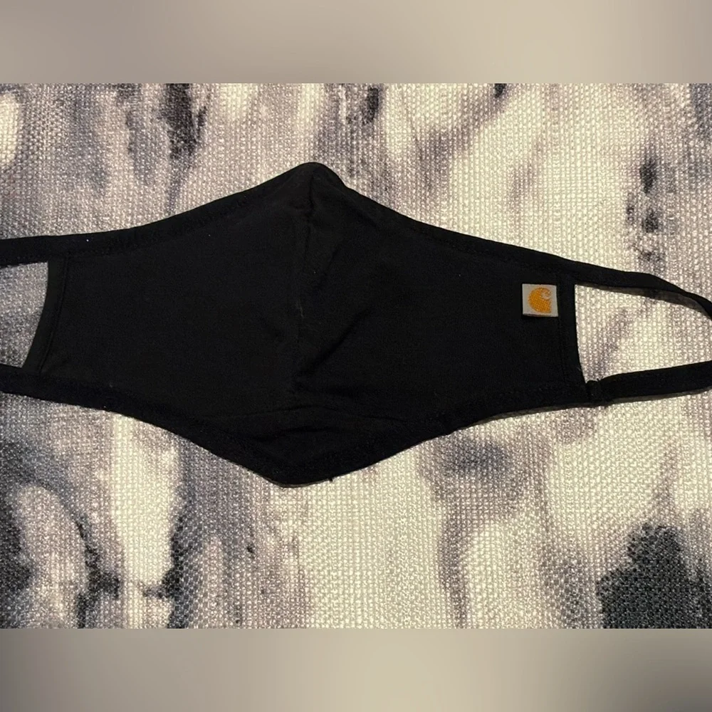 Carhartt Cotton Blend Face Mask! Black Unisex- OSFA -